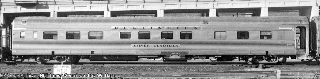 CB&Q 6-4-6 Sleeper 461 "Silver Gladiola"